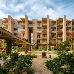 Modern Upper-Level Coastal Escape in Las Arenas | Family Friendly